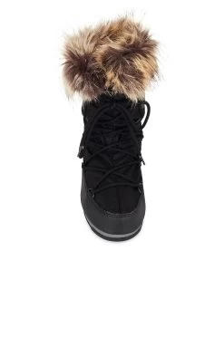 Moon Boot Monaco Low Boot Black -Fashion Women's Clothing Store MBOO WZ27 V4