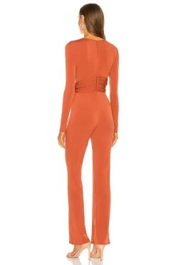 X REVOLVE Janet Jumpsuit Brick 7 X REVOLVE Janet Jumpsuit Brick -Fashion Women's Clothing Store MELR WC54 V3