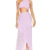 X REVOLVE Britney Gown Lilac -Fashion Women's Clothing Store MELR WD791 V1