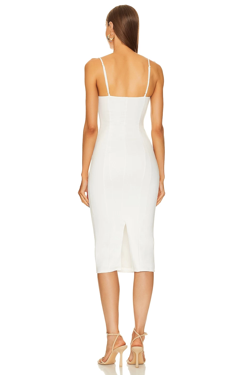 X REVOLVE Karasi Midi Dress White 5 X REVOLVE Karasi Midi Dress White - Image 3