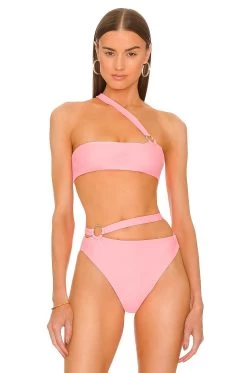 X REVOLVE Drea Top Bubble Gum Pink
