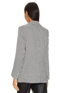 Minkpink Camilla Blazer Black & White -Fashion Women's Clothing Store MINK WO156 V4