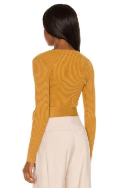 Minkpink Phrada Wrap Top Gold 8 Minkpink Phrada Wrap Top Gold -Fashion Women's Clothing Store MINK WS443 V3