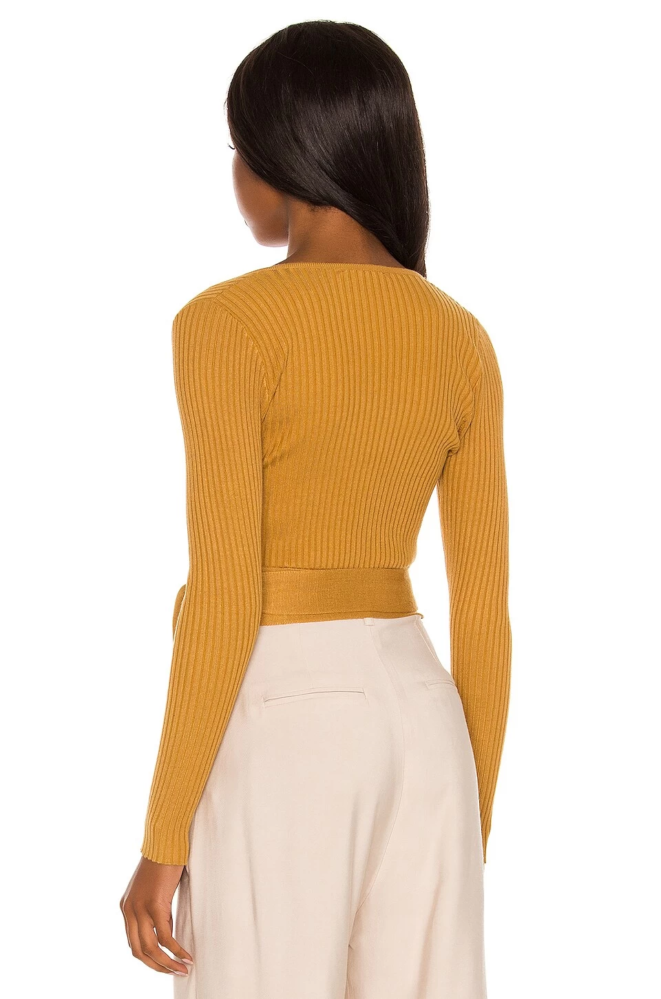 Minkpink Phrada Wrap Top Gold 5 Minkpink Phrada Wrap Top Gold - Image 3