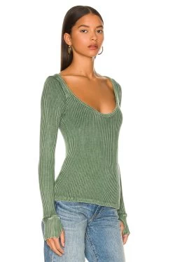 Leonard Top Pigment Military -Fashion Women's Clothing Store MLAU WS829 V2