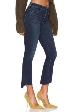 MOTHER The Insider Crop Step Fray Good For You -Fashion Women's Clothing Store MOTH WJ1250 V2