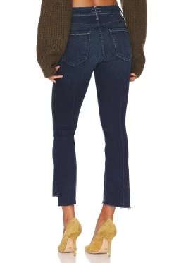 MOTHER The Insider Crop Step Fray Good For You -Fashion Women's Clothing Store MOTH WJ1250 V3