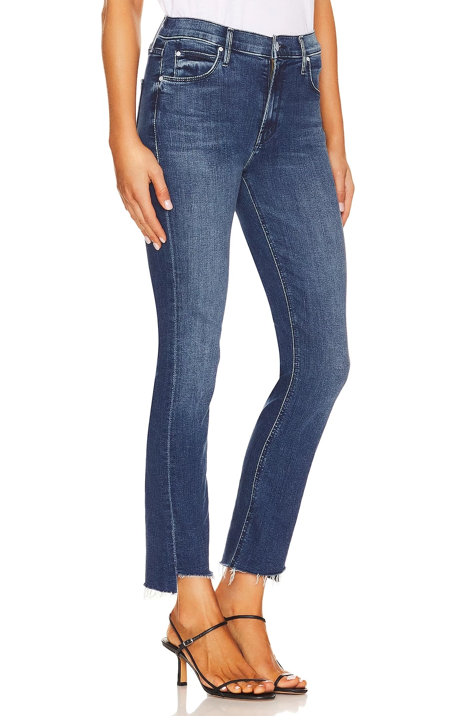 MOTHER The Mid Rise Dazzler Ankle Step Fray Mix Tape 4 MOTHER The Mid Rise Dazzler Ankle Step Fray Mix Tape - Image 2