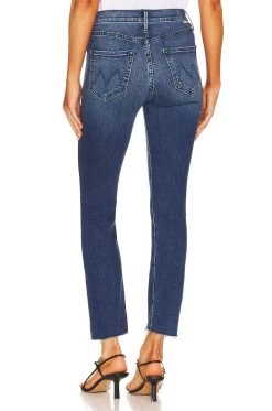 MOTHER The Mid Rise Dazzler Ankle Step Fray Mix Tape 8 MOTHER The Mid Rise Dazzler Ankle Step Fray Mix Tape -Fashion Women's Clothing Store MOTH WJ1362 V3