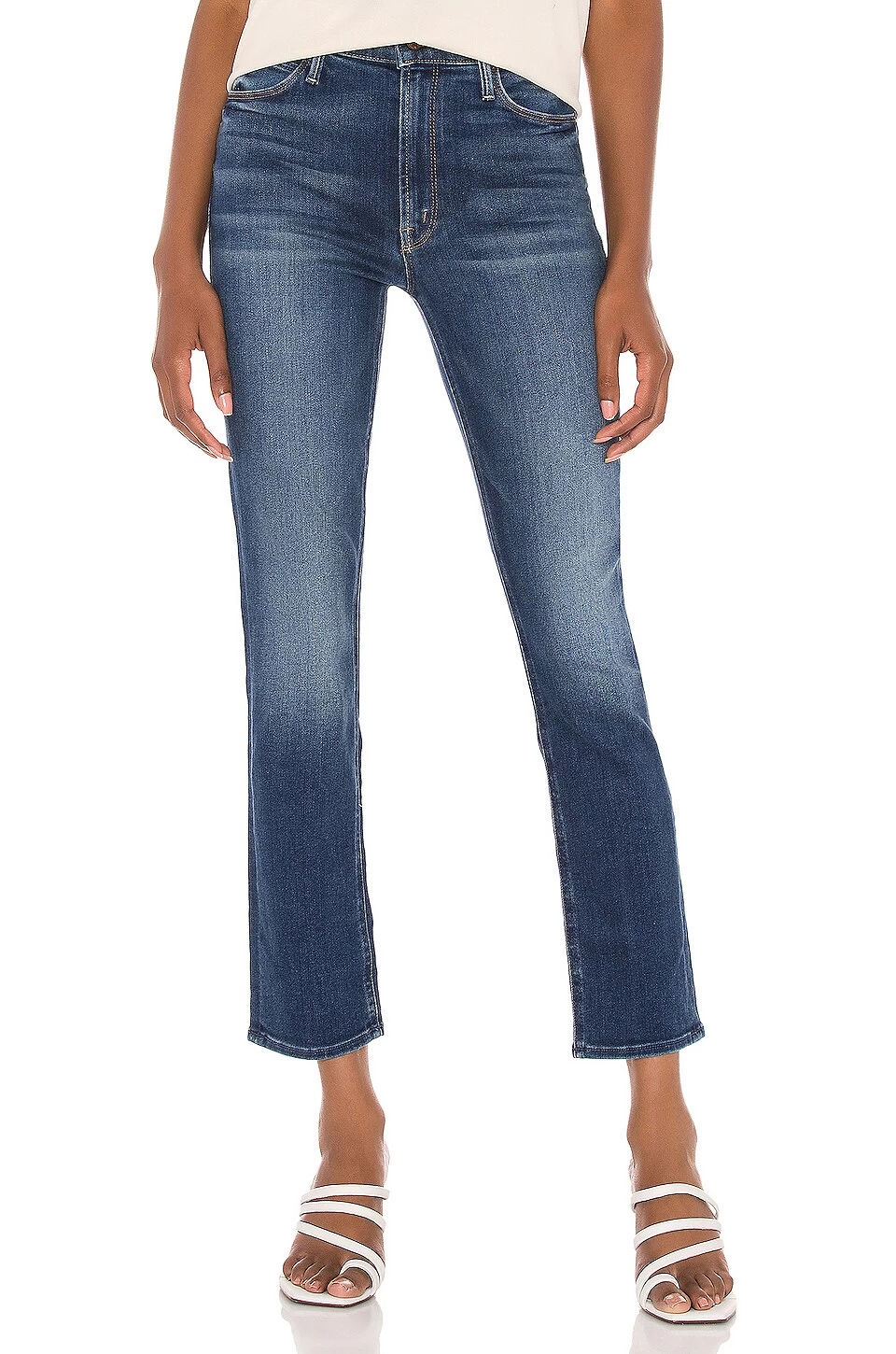 MOTHER Mid Rise Dazzler Ankle Sweet & Sassy 3 MOTHER Mid Rise Dazzler Ankle Sweet & Sassy