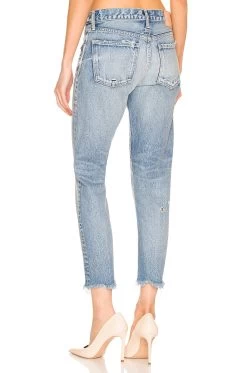 Merry Tapered Light Blue 8 Merry Tapered Light Blue -Fashion Women's Clothing Store MOUR WJ151 V3