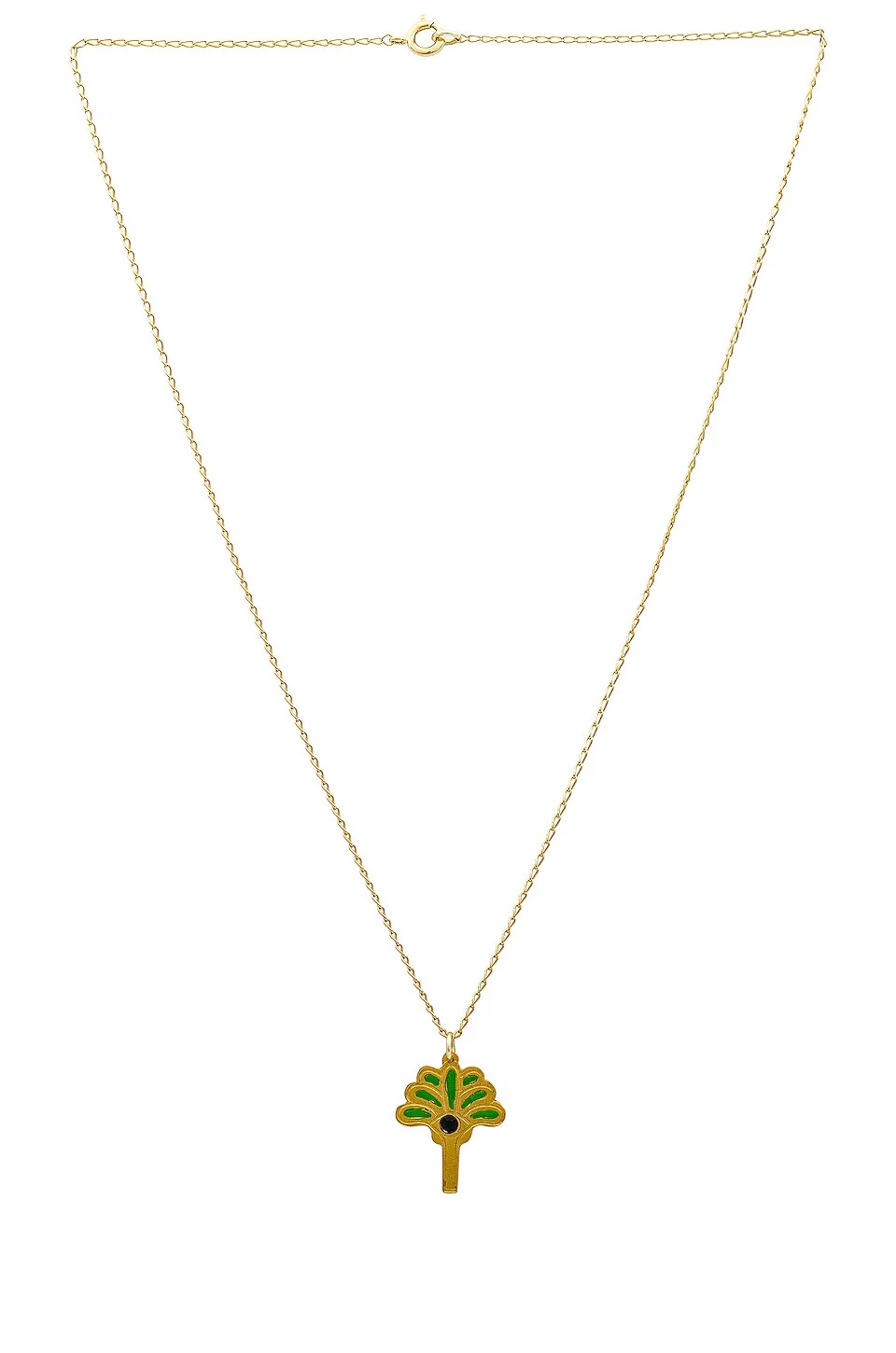 Palmera Necklace Gold 3 Palmera Necklace Gold