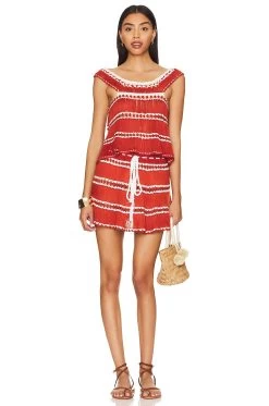 Crochet Striped Top Gold Flame -Fashion Women's Clothing Store MYBR WS3 V4