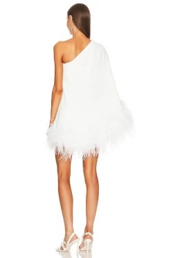 Marlene Dress Temple White 10 Marlene Dress Temple White -Fashion Women's Clothing Store NARR WD3 V4