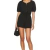 Garner Romper Jet Black -Fashion Women's Clothing Store NATI WR11 V1