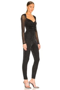 TUTA ADERENTE SIENNA Black -Fashion Women's Clothing Store NBDR WC152 V2