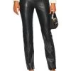 Mari Leather Pant Black 2 Mari Leather Pant Black -Fashion Women's Clothing Store NBDR WP181 V1