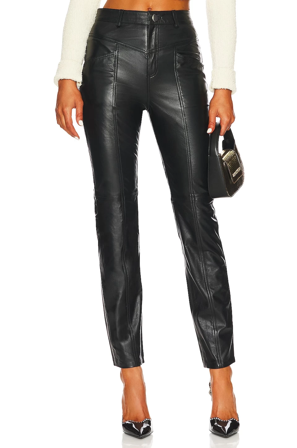 Mari Leather Pant Black 3 Mari Leather Pant Black
