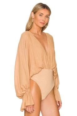 Nadiya Bodysuit Nude -Fashion Women's Clothing Store NBDR WS766 V3