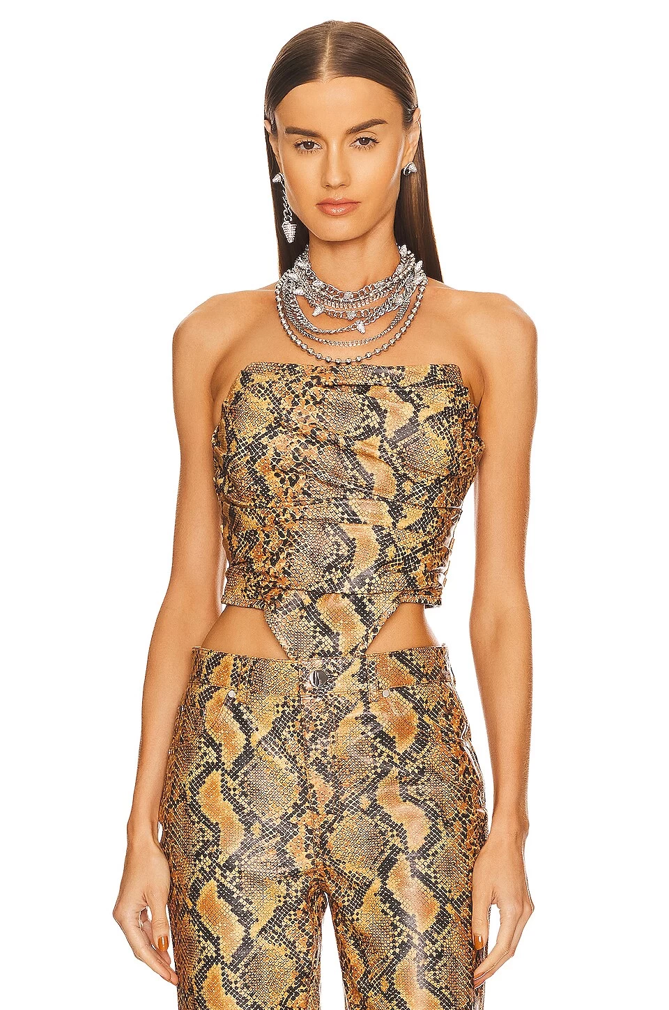 Tati Leather Top Brown 8 Tati Leather Top Brown - Image 6