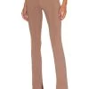 Delia Rib High Waist Legging Cigar -Fashion Women's Clothing Store NHOX WP25 V1