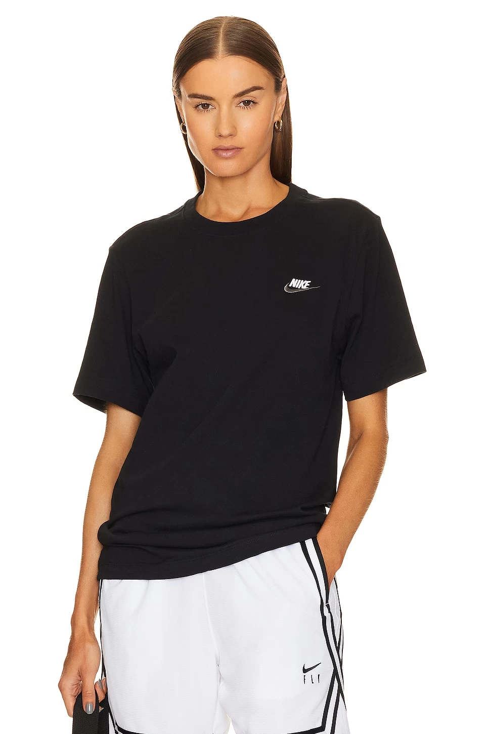 Nike Club Tee Black, White, & Dark Grey 3 Nike Club Tee Black, White, & Dark Grey