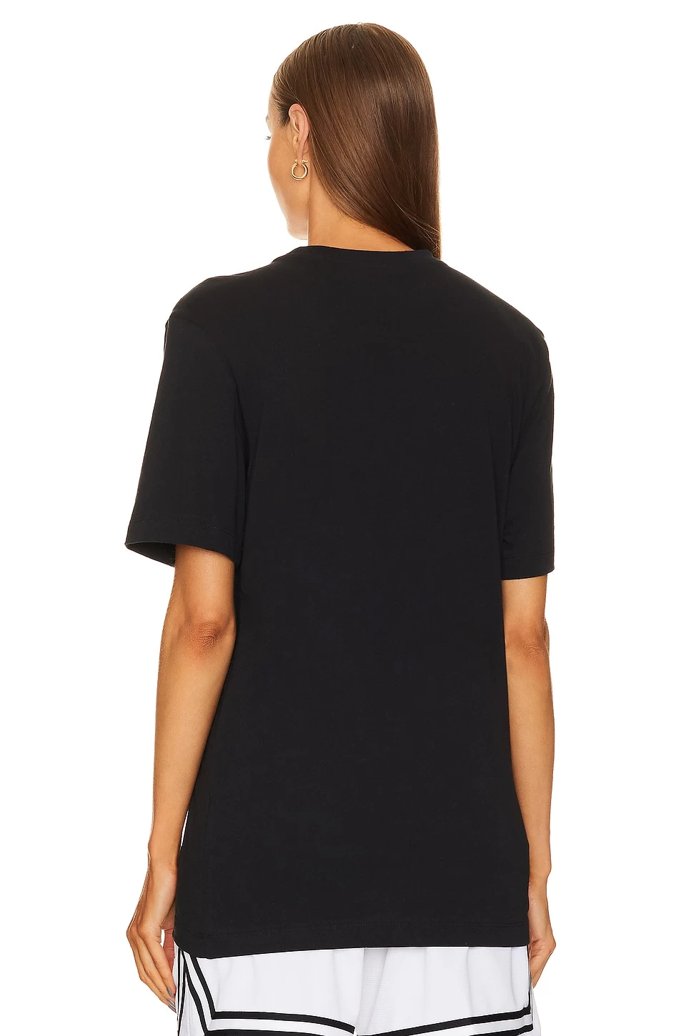 Nike Club Tee Black, White, & Dark Grey 5 Nike Club Tee Black, White, & Dark Grey - Image 3