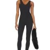 Nike Dri-fit Luxe 7/8 Jumpsuit Black -Fashion Women's Clothing Store NIKR WC7 V1