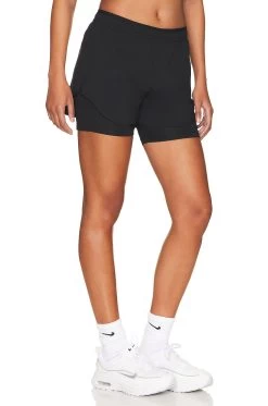 Nike Tempo Luxe 2 In 1 Running Short Black -Fashion Women's Clothing Store NIKR WF130 V2