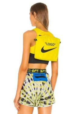 Nike X OFF-WHITE NRG As XCROSS Bib #1 Opti Yellow 9 Nike X OFF-WHITE NRG As XCROSS Bib #1 Opti Yellow -Fashion Women's Clothing Store NIKR WO27 V3