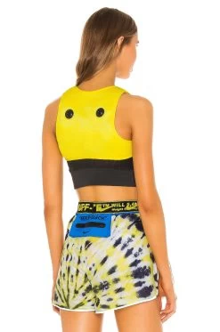 Nike X OFF-WHITE NRG As XCROSS Bib #1 Opti Yellow 10 Nike X OFF-WHITE NRG As XCROSS Bib #1 Opti Yellow -Fashion Women's Clothing Store NIKR WO27 V4