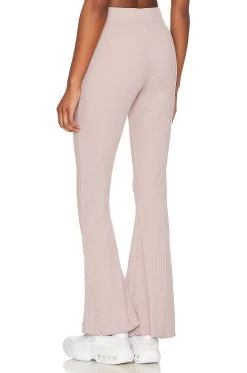 Nike Ribbed Jersey Pants Diffused Taupe -Fashion Women's Clothing Store NIKR WP233 V3