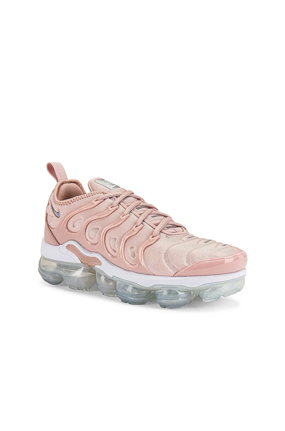Nike Air Vapormax Plus Sneaker Pink Oxford, Metallic Silver, & White 4 Nike Air Vapormax Plus Sneaker Pink Oxford, Metallic Silver, & White - Image 2