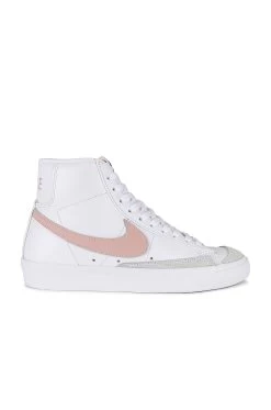 Nike Blazer Mid '77 Vintage Sneaker White, Pink Oxford, Black, Summit White, & Orange