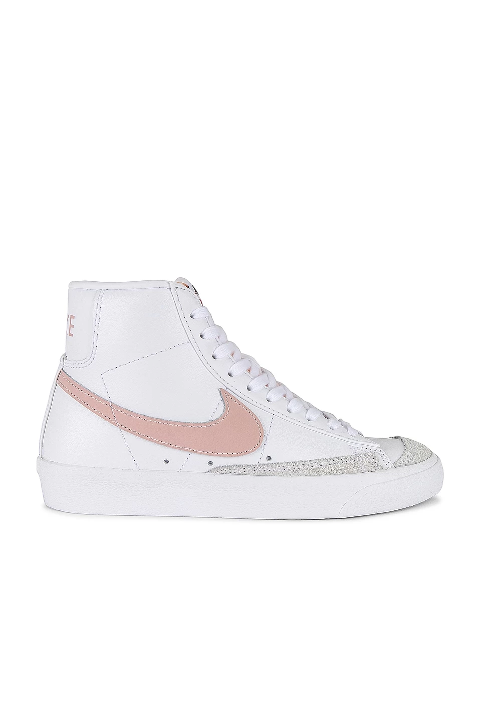 Nike Blazer Mid '77 Vintage Sneaker White, Pink Oxford, Black, Summit White, & Orange 3 Nike Blazer Mid '77 Vintage Sneaker White, Pink Oxford, Black, Summit White, & Orange