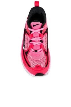 Nike Air Max Bliss NN Sneaker Laser Pink, White, Solar Red, Pink Foam, Black, & Pink Rise 11 Nike Air Max Bliss NN Sneaker Laser Pink, White, Solar Red, Pink Foam, Black, & Pink Rise -Fashion Women's Clothing Store NIKR WZ695 V4