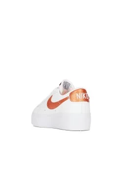 Nike Blazer Low Platform Sneaker White, Metallic Copper, Black, & Sail 10 Nike Blazer Low Platform Sneaker White, Metallic Copper, Black, & Sail -Fashion Women's Clothing Store NIKR WZ722 V3