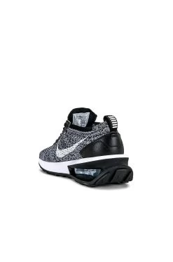 Nike Air Max Flyknit Racer Sneaker Black & White 10 Nike Air Max Flyknit Racer Sneaker Black & White -Fashion Women's Clothing Store NIKR WZ785 V3