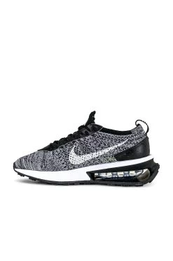 Nike Air Max Flyknit Racer Sneaker Black & White 12 Nike Air Max Flyknit Racer Sneaker Black & White -Fashion Women's Clothing Store NIKR WZ785 V5