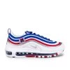 Nike Air Max 97 Sneaker Game Royal, Metallic Silver & Univ Red -Fashion Women's Clothing Store NIKR WZ82 V1