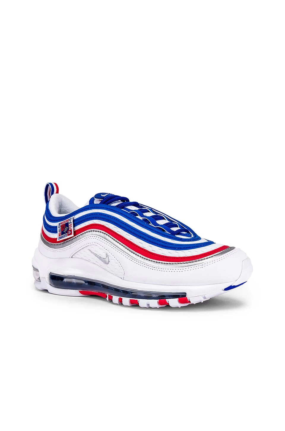 Nike Air Max 97 Sneaker Game Royal, Metallic Silver & Univ Red 4 Nike Air Max 97 Sneaker Game Royal, Metallic Silver & Univ Red - Image 2