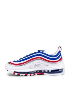 Nike Air Max 97 Sneaker Game Royal, Metallic Silver & Univ Red 13 Nike Air Max 97 Sneaker Game Royal, Metallic Silver & Univ Red -Fashion Women's Clothing Store NIKR WZ82 V5