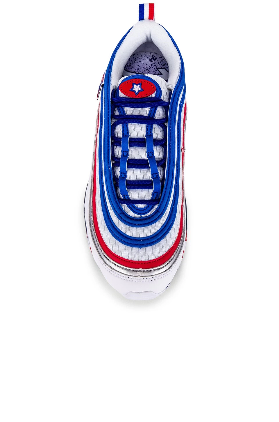 Nike Air Max 97 Sneaker Game Royal, Metallic Silver & Univ Red 9 Nike Air Max 97 Sneaker Game Royal, Metallic Silver & Univ Red - Image 7