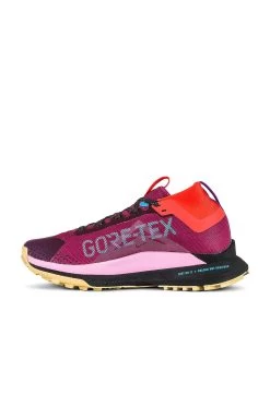 Nike React Pegasus Trail 4 Gtx Sneaker Rosewood, Pink Spell, & Smoke Grey -Fashion Women's Clothing Store NIKR WZ856 V5