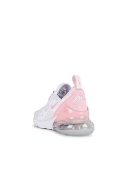 Nike Air Max 270 Sneaker White, Med Soft Pink, & Pearl Pink 10 Nike Air Max 270 Sneaker White, Med Soft Pink, & Pearl Pink -Fashion Women's Clothing Store NIKR WZ884 V3