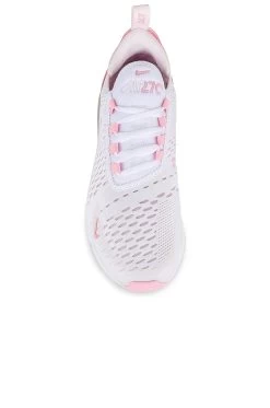 Nike Air Max 270 Sneaker White, Med Soft Pink, & Pearl Pink 11 Nike Air Max 270 Sneaker White, Med Soft Pink, & Pearl Pink -Fashion Women's Clothing Store NIKR WZ884 V4
