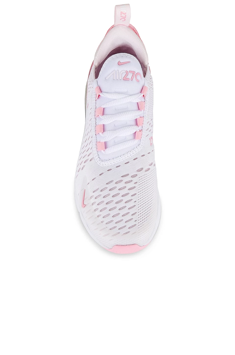 Nike Air Max 270 Sneaker White, Med Soft Pink, & Pearl Pink 6 Nike Air Max 270 Sneaker White, Med Soft Pink, & Pearl Pink - Image 4