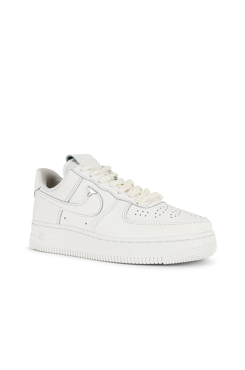 Nike Air Force 1 '07 Lv8 Sneaker Sail, Sail, Metallic Silver, & Tawny 4 Nike Air Force 1 '07 Lv8 Sneaker Sail, Sail, Metallic Silver, & Tawny - Image 2