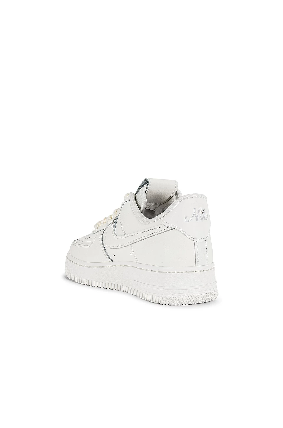Nike Air Force 1 '07 Lv8 Sneaker Sail, Sail, Metallic Silver, & Tawny 5 Nike Air Force 1 '07 Lv8 Sneaker Sail, Sail, Metallic Silver, & Tawny - Image 3