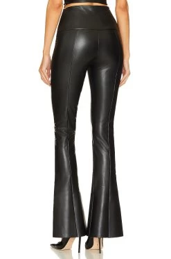 Norma Kamali Spat Legging Black 8 Norma Kamali Spat Legging Black -Fashion Women's Clothing Store NKAM WP170 V3